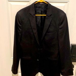 Express black coat suit blazer 36R